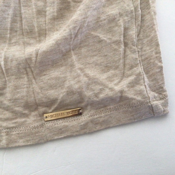 MICHAEL KORS KHAKI FLARE SLEEVE TOP MEDIUM - Picture 11 of 14